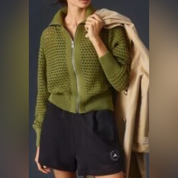 Varley Eloise Zip Through Knit Sweater Jacket L - Picture 1 of 6